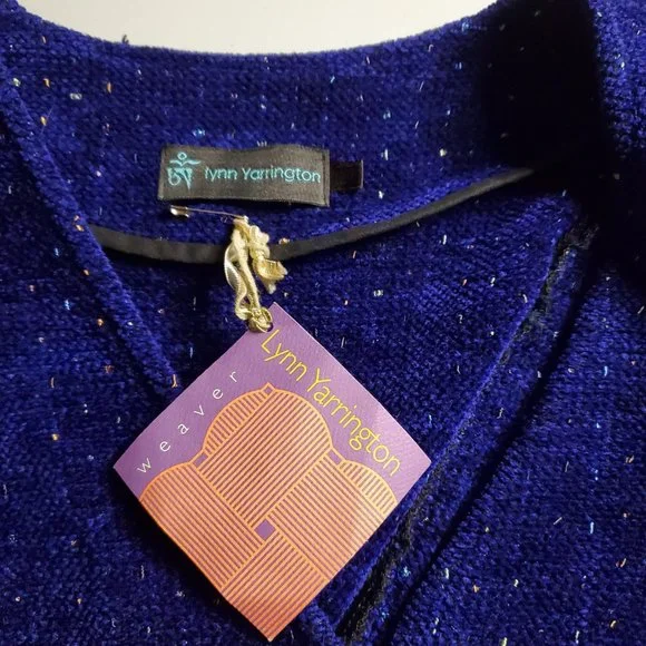 Lynn Yarrington Hand Woven Vest Sz Large NWT - Picture 14 of 14